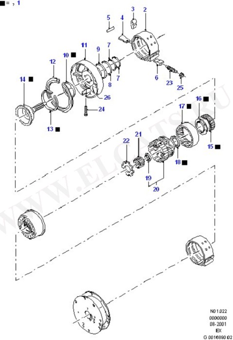 Automatic Transmission Components (Automatic Transm. And Related Parts)