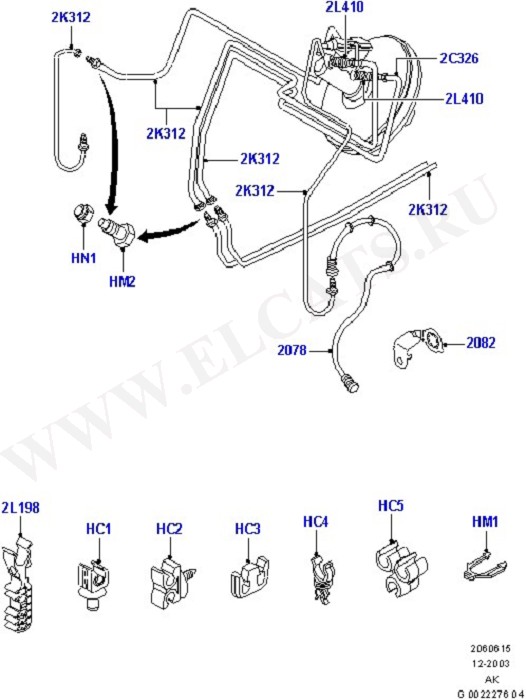 Front Brake Pipes ( -  )