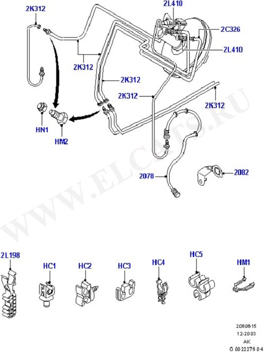 Front Brake Pipes ( -  )