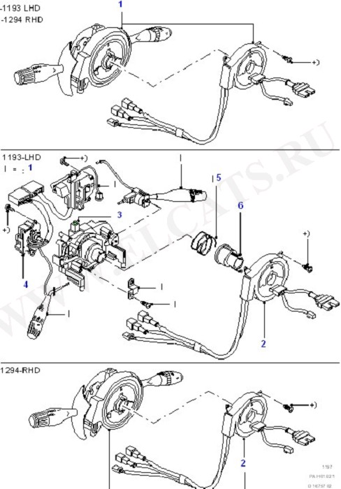 Steering Column Switches (   )