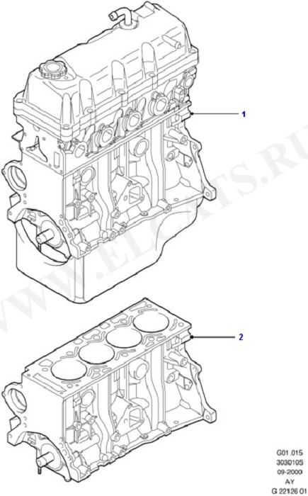 Engine/Block And Internals (Zetec R)