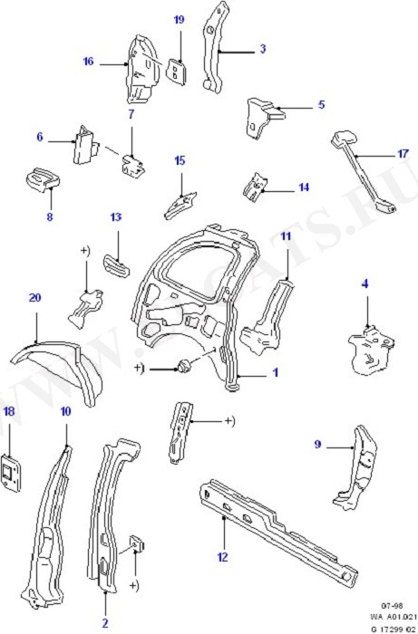 Side Panels - Inner ( )