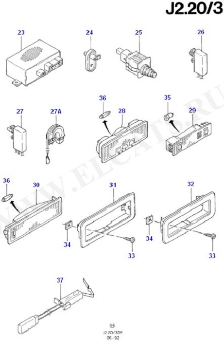 Fuses And Switches (Wiring System & Related Parts)