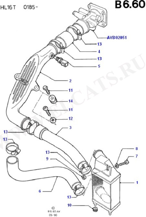 Engine Air Intake/Emission Control (CVH)