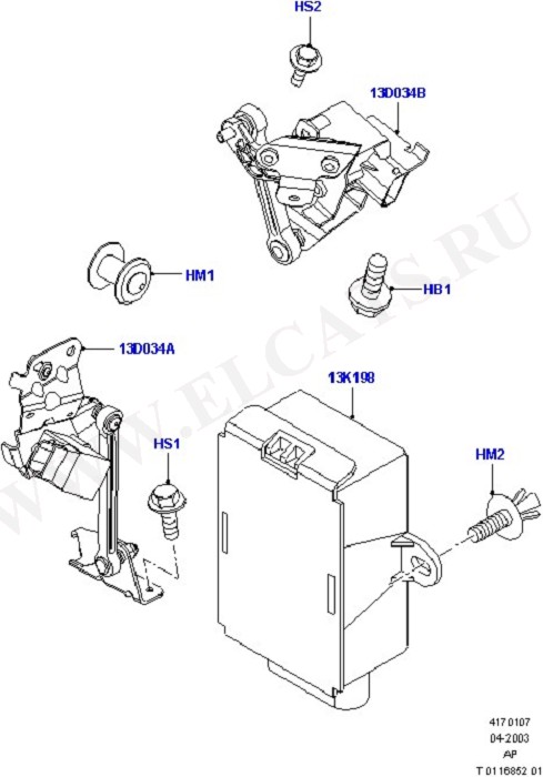 Automatic Headlamp Levelling System (Front & Interior Lamps)