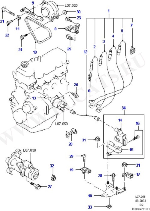 Ignition Wires And Spark Plugs (Alternator/Starter Motor & Ignition)