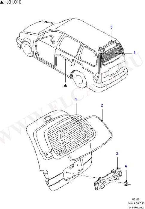 Tailgate Window (Tailgate And Related Parts)