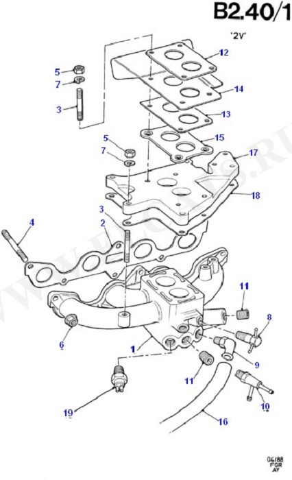 Cylinder Head/Valves/Rocker Cover (CVH)