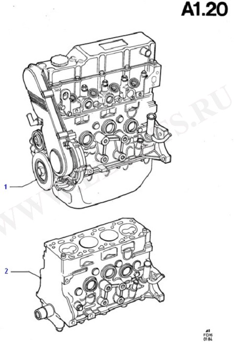 Engine/Block And Internals (Diesel 1.6)