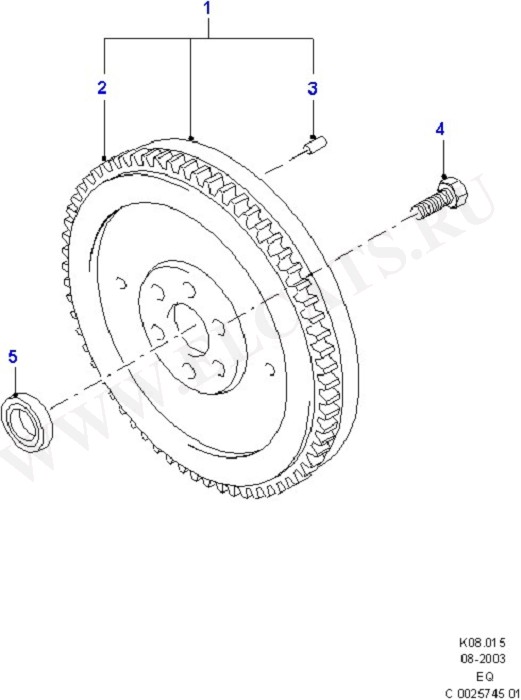 Flywheel (Clutch And Flywheel)