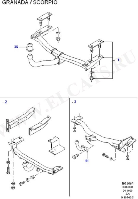 Accessories - General (Granada/Scorpio)