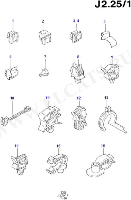 Wiring Mountings (Wiring System & Related Parts)