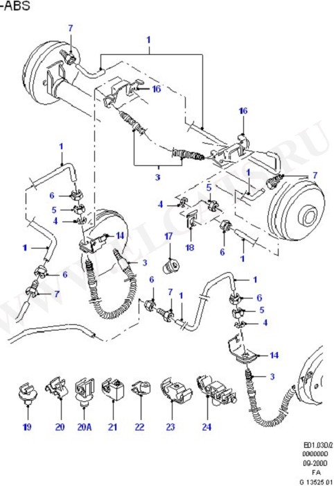 Brake Pipes (Brake Pipes/ABS/Brake System Valves)