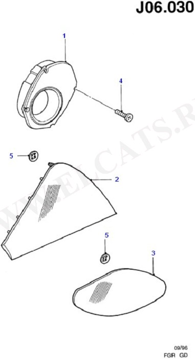 Speakers (Audio System & Related Parts)