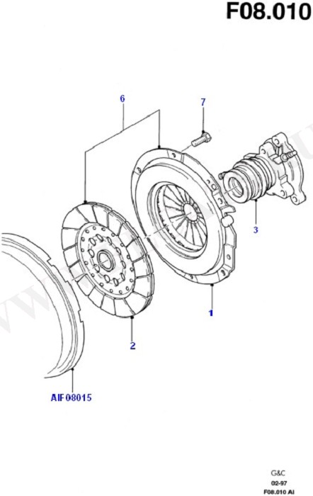 Clutch And Flywheel (VM25T)