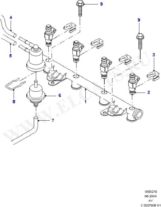 Fuel Injection System/Inlet Manifld (Zetec R)