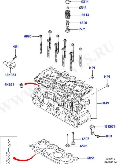 Engine/Block, Heads & Manifolds ( )
