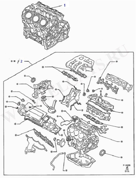 Engine Gaskets (Engine/Block And Internals)