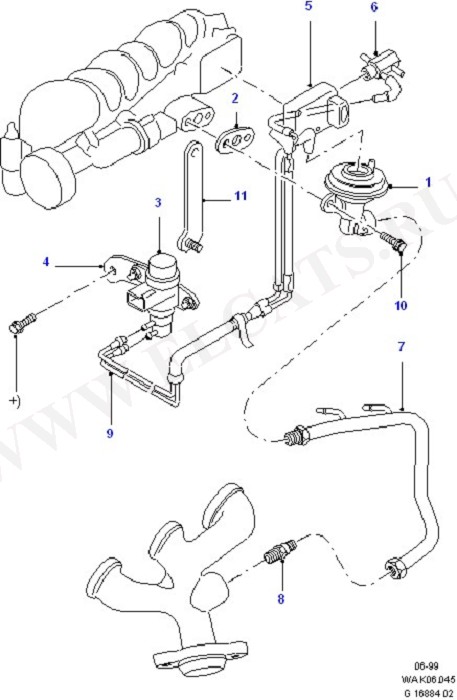 Exhaust Gas Recirculation (Engine Air Intake/Emission Control)