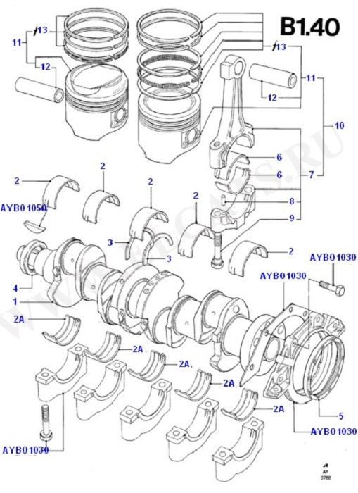 Engine/Block And Internals (CVH)