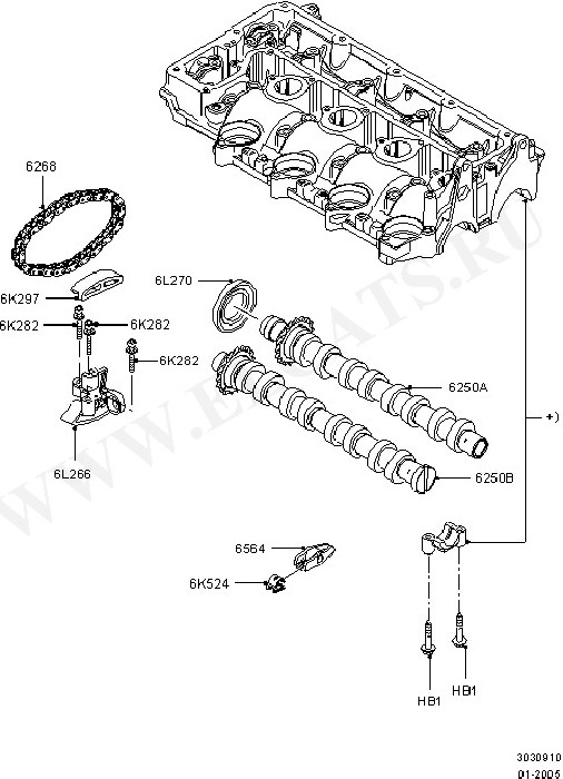 Timing Gear, Camshafts & Drive ( )