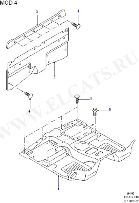Floor Mats (Floor Mats/Insulators & Console)