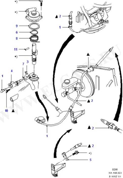 Speedometer Drive Cable (Instrument Panel)