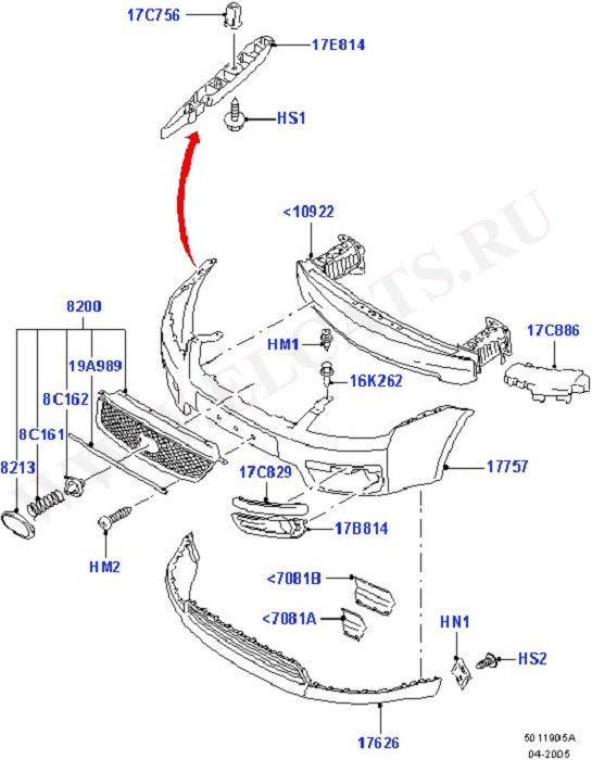 Radiator Grille And Front Bumper (  )