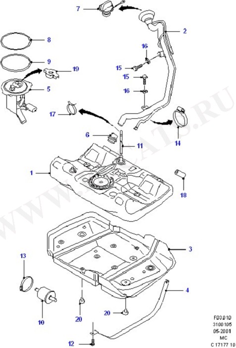 Fuel Tank & Related Parts (Fuel Tank & Related Parts)