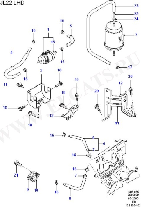 Fuel Lines And Filters (Fuel System - Engine)