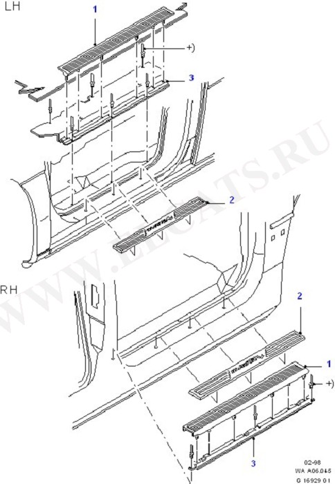 Front Door Scuff Plates (   )