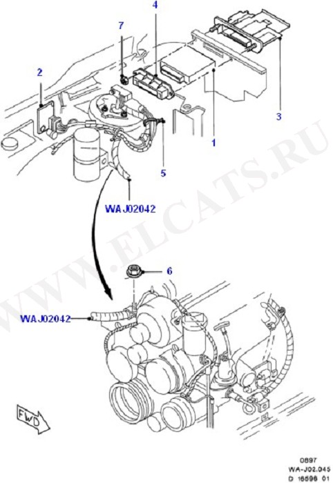 Module - EEC V (Wiring System & Related Parts)