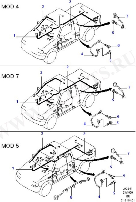 Engine Compartment Wiring (Wiring System & Related Parts)