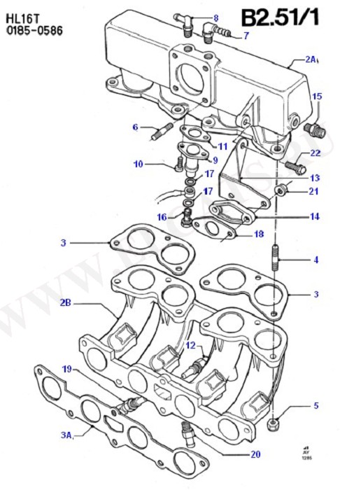 Cylinder Head/Valves/Rocker Cover (CVH)