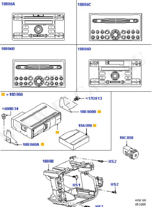Audio Equipment - Original Fit (Audio/Entertainment Sys.Prod.Fit)