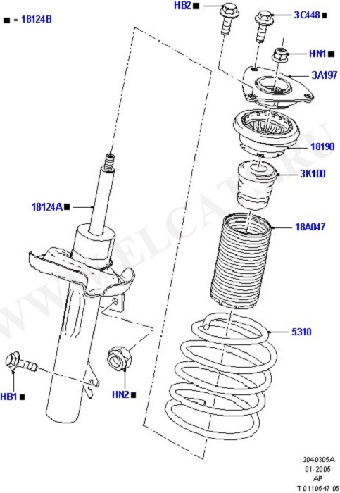 Front Suspension Struts And Springs (Springs/Struts & Shock Absorbers)