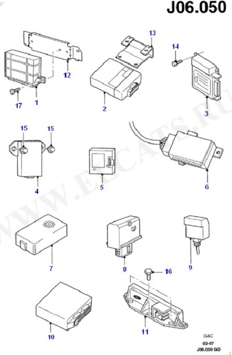 Vehicle Modules And Sensors (Audio System & Related Parts)
