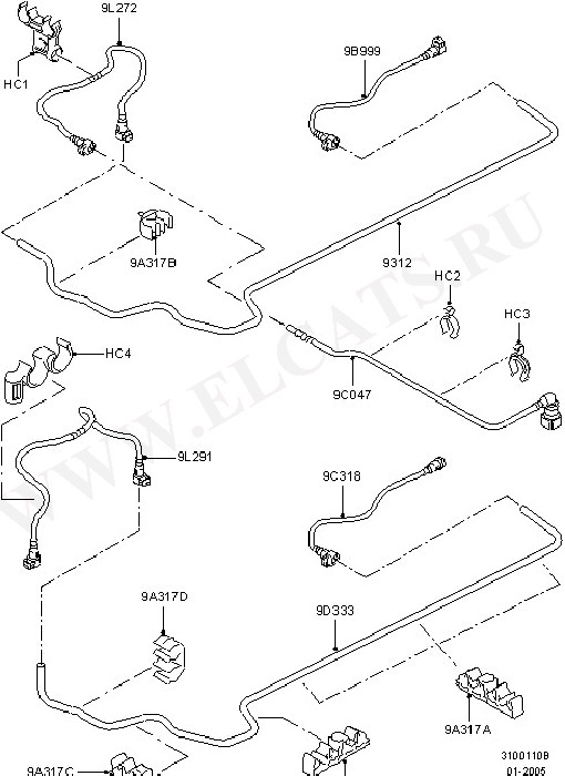 Fuel System - Tank & Lines ( )