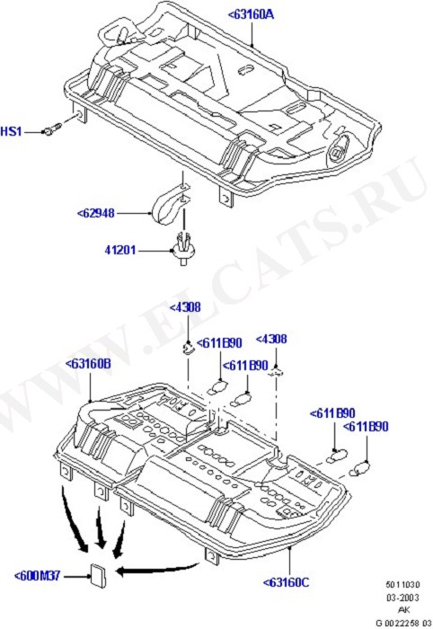 Rear Seat Base (Seats And Related Parts)