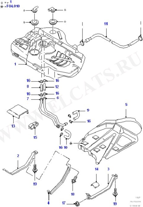 Fuel Tank & Related Parts (Fuel Tank And Related Parts)