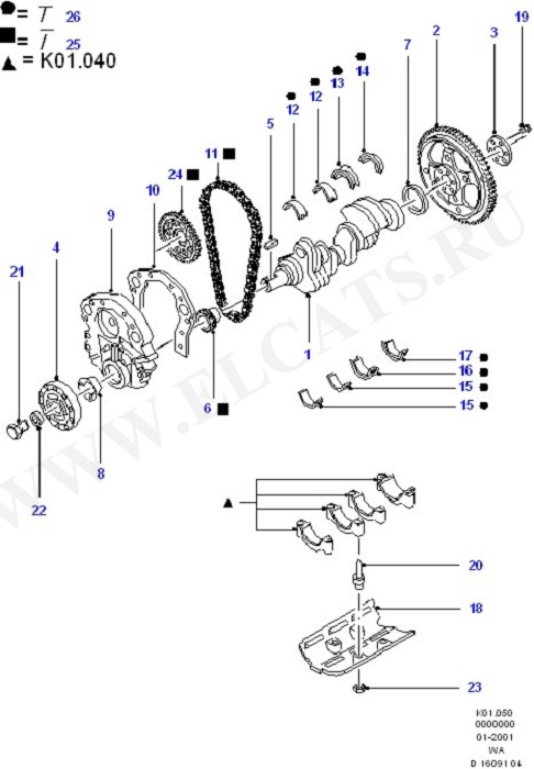 Crankshaft And Related Parts (Engine/Block And Internals)