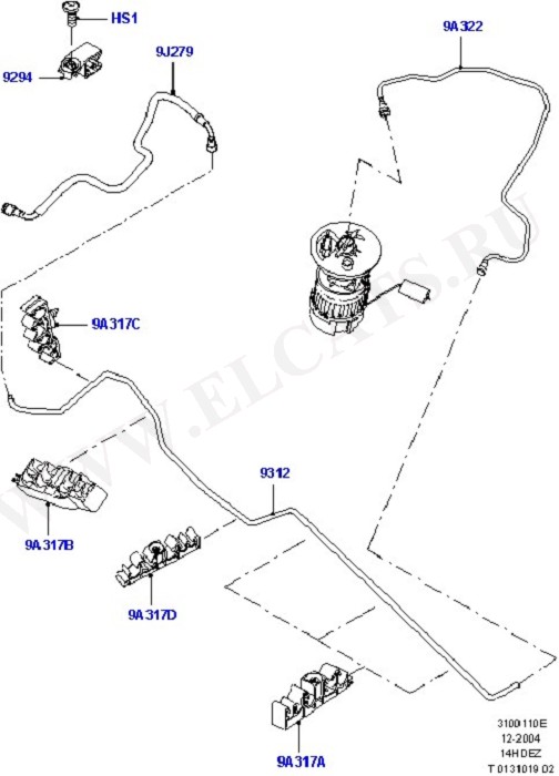 Fuel System - Tank & Lines ( )