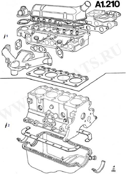 Engine/Block And Internals (OHV/HCS)