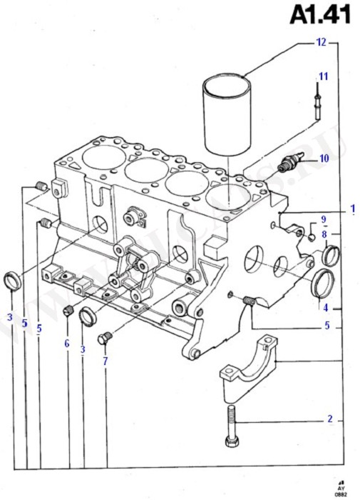 Engine/Block And Internals (OHV/HCS)