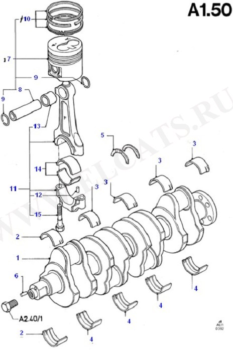 Engine/Block And Internals (Diesel 1.6)