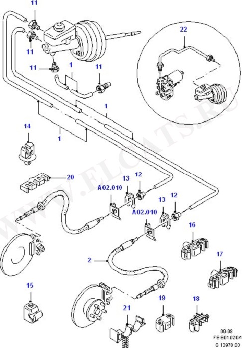 Brake Pipes (Brake Pipes/ABS/Brake System Valves)