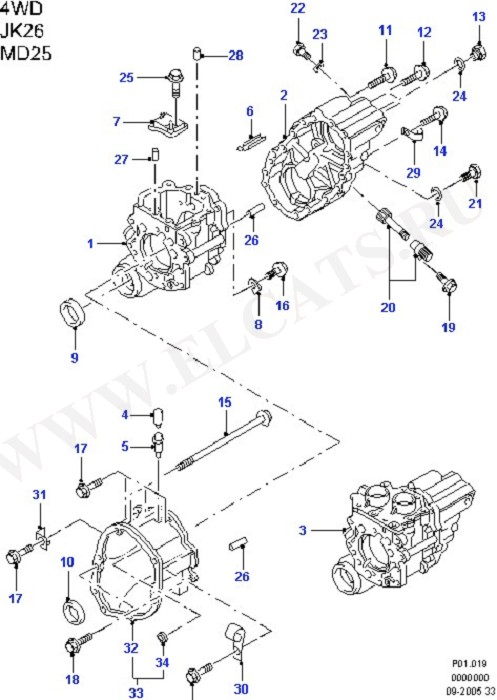 Transfer Drive (Manual Transaxle And Case)