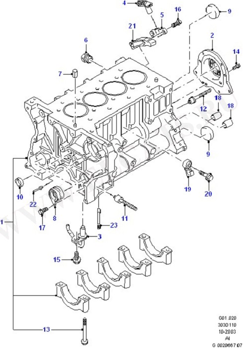 Engine/Block And Internals (Duratorq Engine)