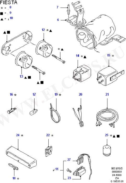 Accessories - General (Fiesta)