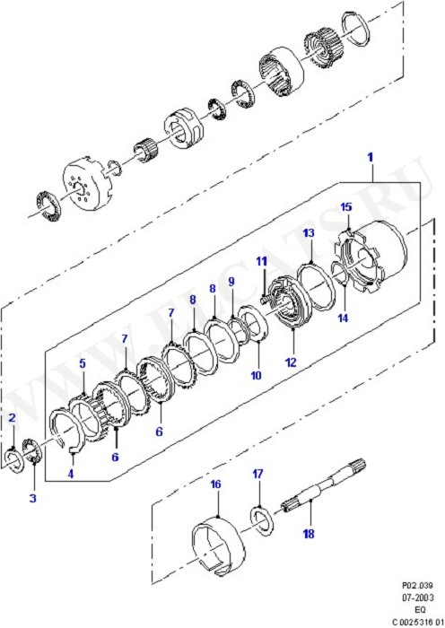 Direct Clutch And Components ( )